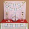 Tea Party Printable Decorations - Pink Blue - Instant Download - Image 4