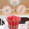 Tea Party Printable Decorations - Pink Blue - Instant Download - Image 2