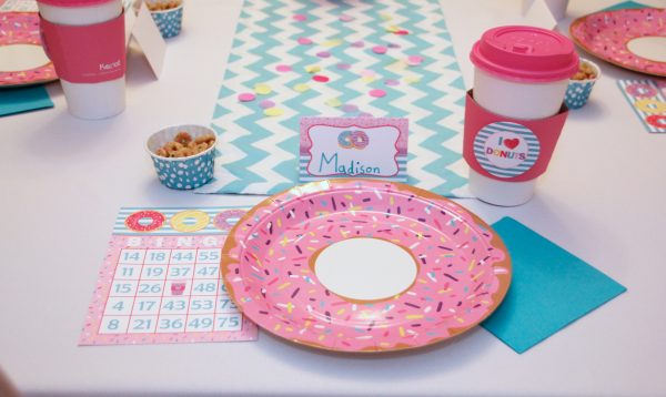Donuts and Pajamas Birthday Party Printable Decorations - Instant Download - Image 7