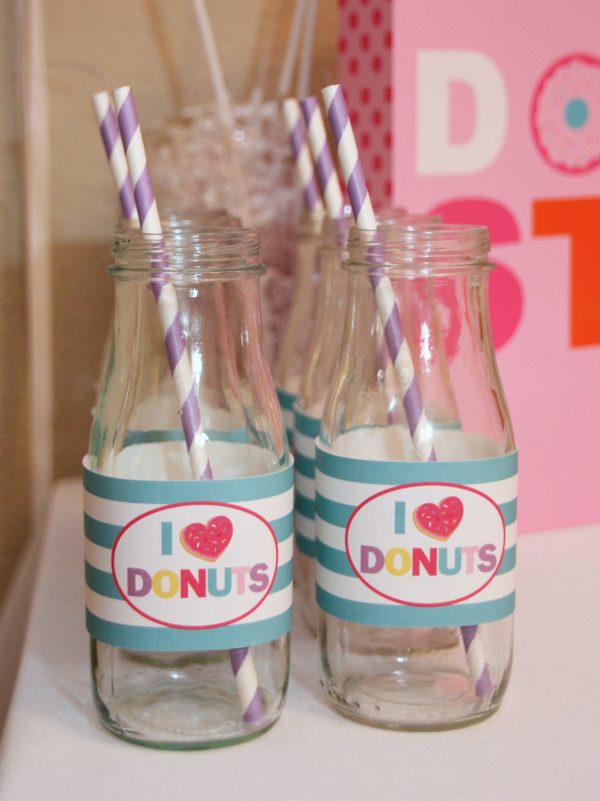 Donuts and Pajamas Birthday Party Printable Decorations - Instant Download - Image 5