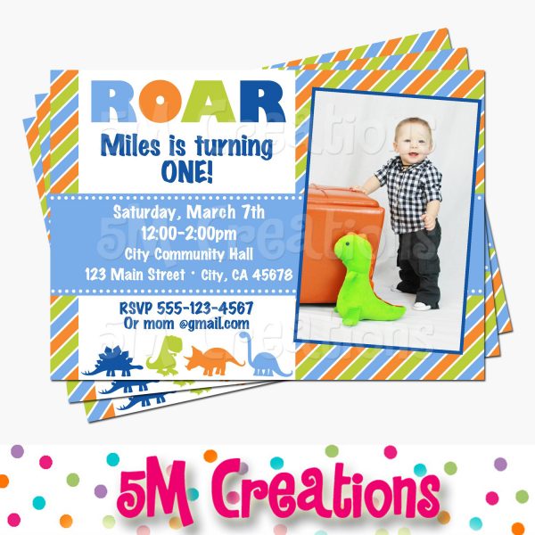Dinosaur Birthday Party Printable Decorations - Instant Download - Image 7