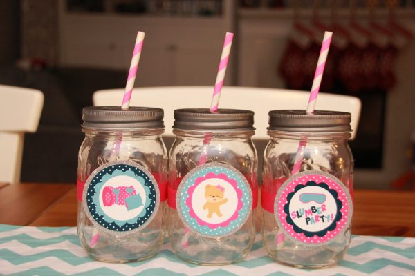 Slumber Party Printable Decorations - Sleepover Birthday Party Decor - Instant Download - Image 3