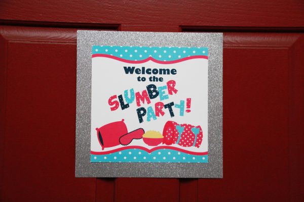 Slumber Party Printable Decorations - Sleepover Birthday Party Decor - Instant Download - Image 5