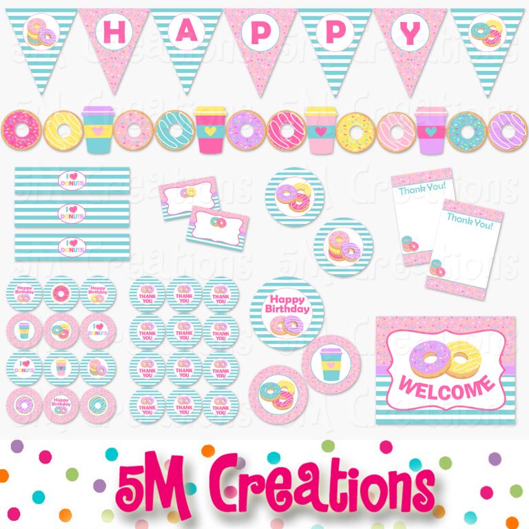 50s Diner Birthday Party Backdrop – Large Sign Editable Printable ...