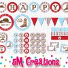 Cowboy Birthday Party Printable Decorations - Western Party - Instant Download