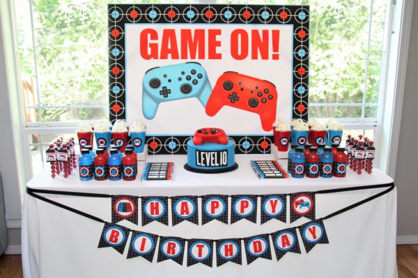 Video Game Birthday Party Invitation - Editable Printable Digital File - Image 3