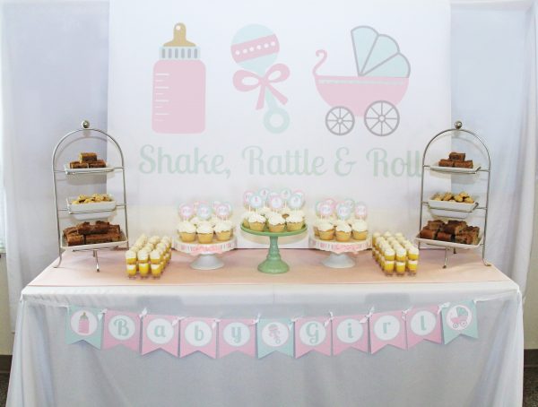 Shake Rattle & Roll Baby Shower Printable Decorations - Instant Download - Image 5