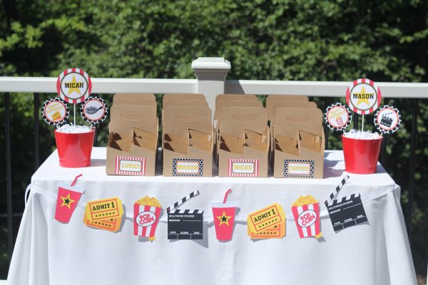 Movie Night Party Printable Decorations - Editable Instant Download - Image 9