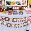 Movie Night Party Printable Decorations - Editable Instant Download - Image 7