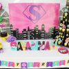 Girl Superhero Birthday Party Invitation - Editable Printable Digital File - Image 3
