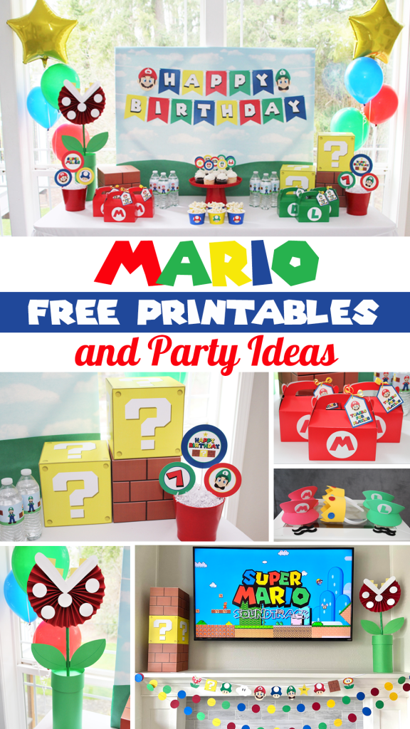 Super Mario Party Ideas
