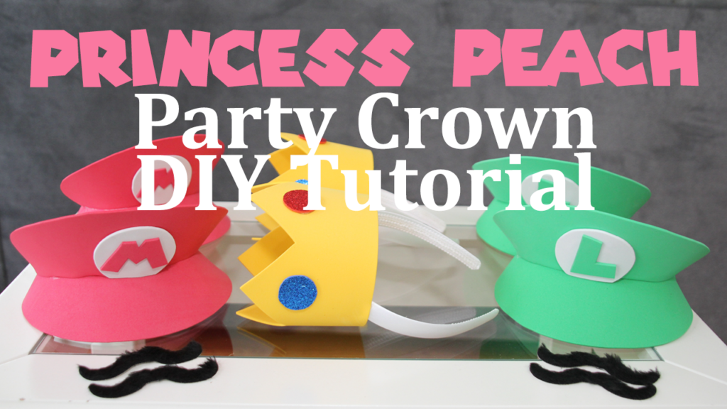 Princess Peach Crown DIY Tutorial 5M Creations Blog